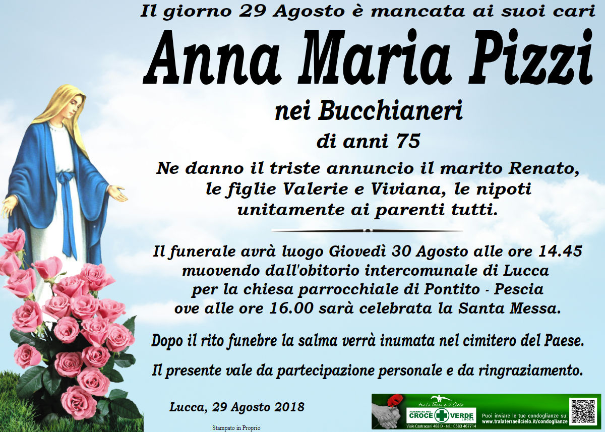 Anna Maria Pizzi nei Bucchianeri