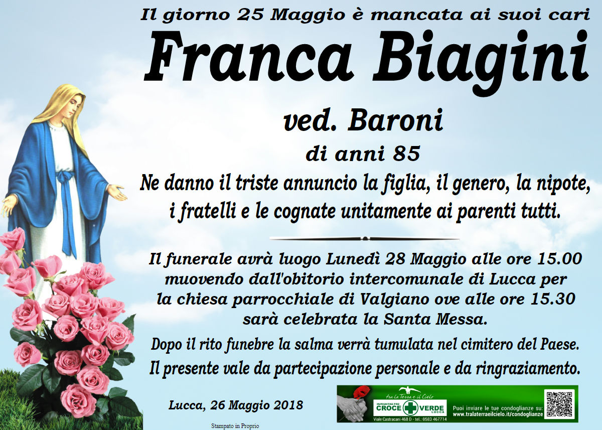 Franca Biagini ved. Baroni