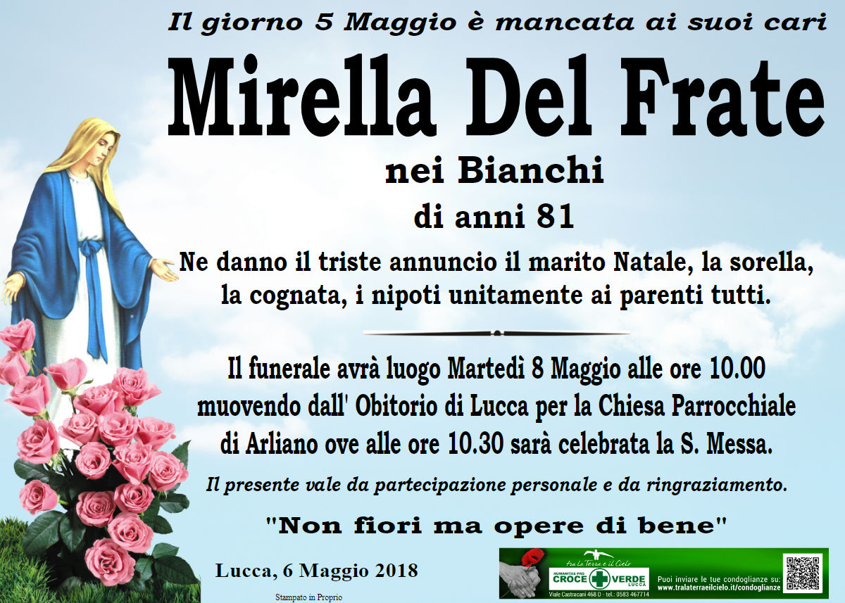 Mirella Del Frate nei Bianchi