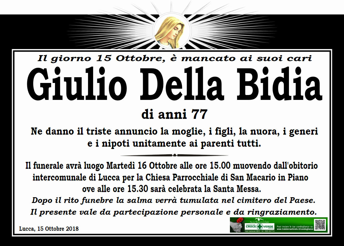 Giulio Della Bidia 