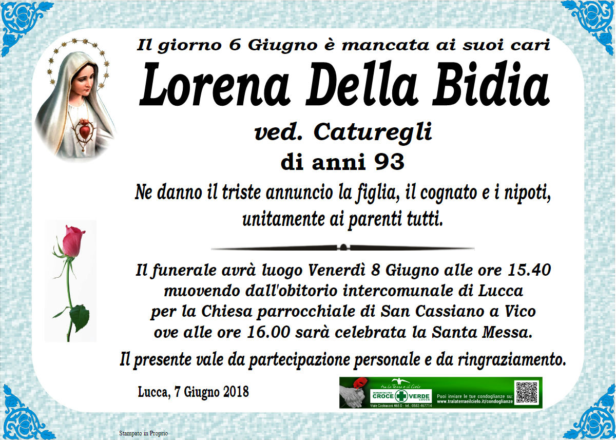 Lorena Della Bidia ved. Caturegli