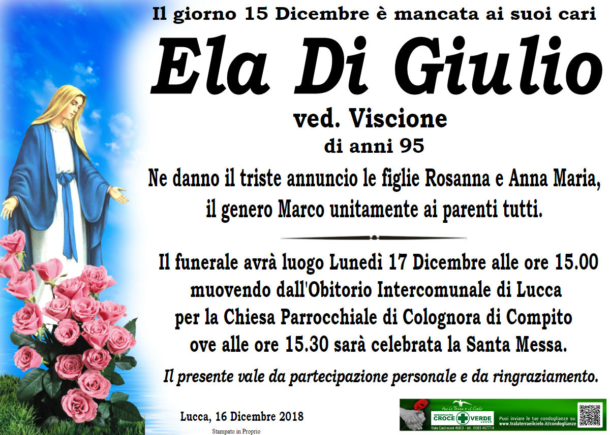 Ela Di Giulio ved. Viscione