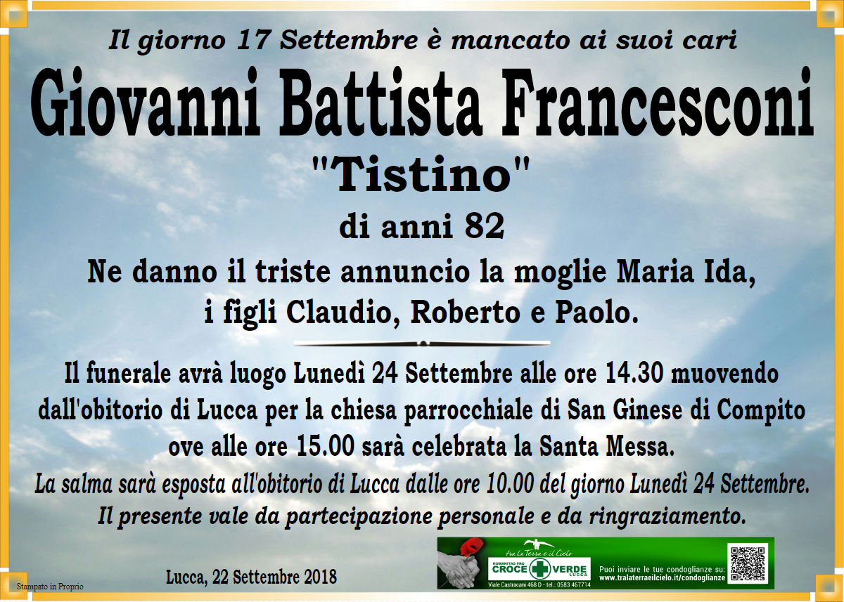 Giovanni Battista Francesconi 