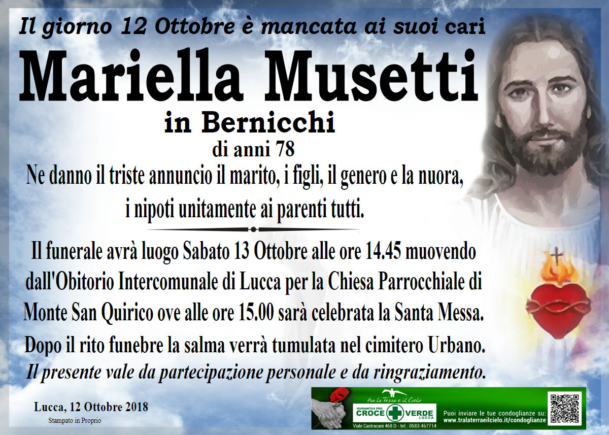 Mariella Musetti in Bernicchi