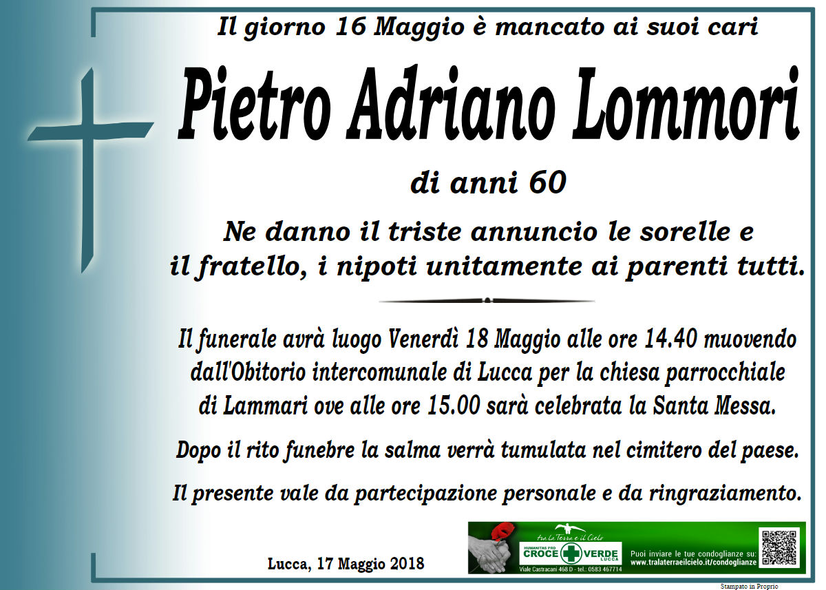 Pietro Adriano Lommori 