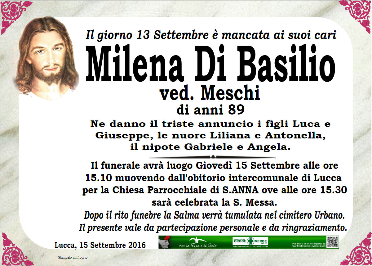 Milena Di Basilio ved. Meschi