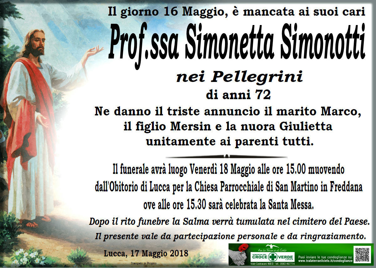Simonotti Simonetta nei Pellegrini